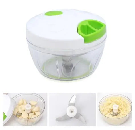 Speedy Turbo Cutter Mini Handy Manual Vegetable & Fruit Chopper