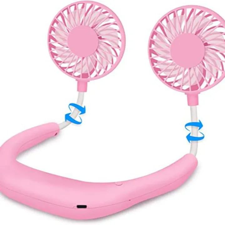 SXM Neck Fans Mini Portable Outdoor Fan Personal Fan USB Battery