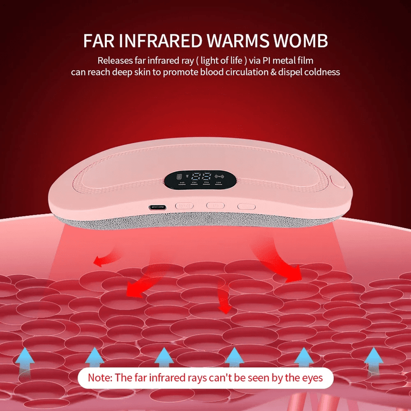 Portable Cordless Heating Pad for Menstrual Cramps Relief For Women