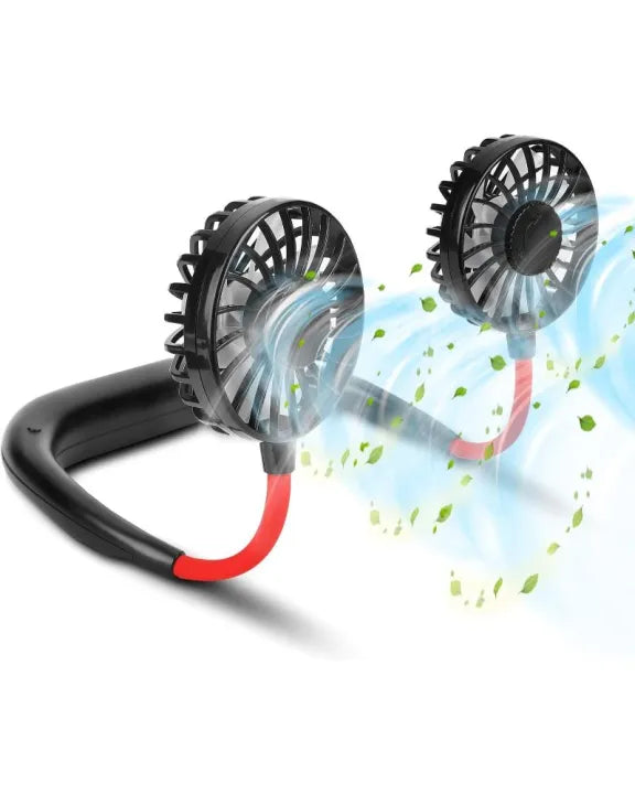 SXM Neck Fans Mini Portable Outdoor Fan Personal Fan USB Battery
