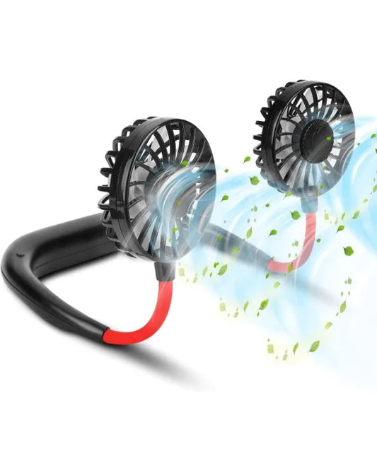 SXM Neck Fans Mini Portable Outdoor Fan Personal Fan USB Battery
