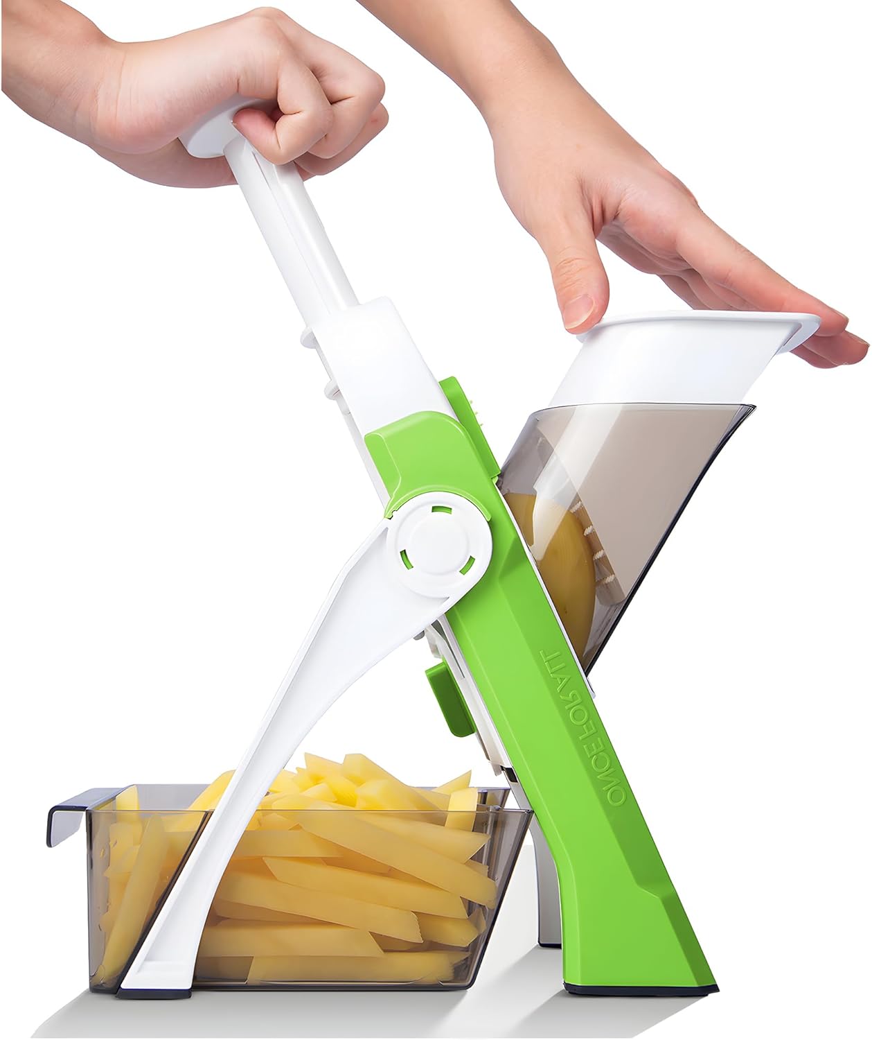 4-in-1 Adjustable Vegetable Cutter & Chopper – Multi-Function Kitchen Shredder & Grater
