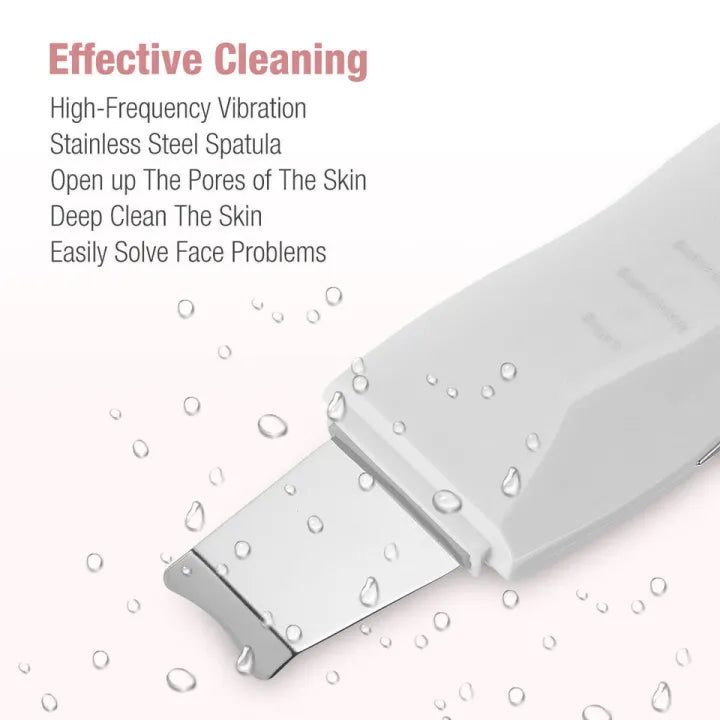 Ultrasonic Skin Scrubber Skin Care Machine Rechargeable  Machine Blackhead Remover