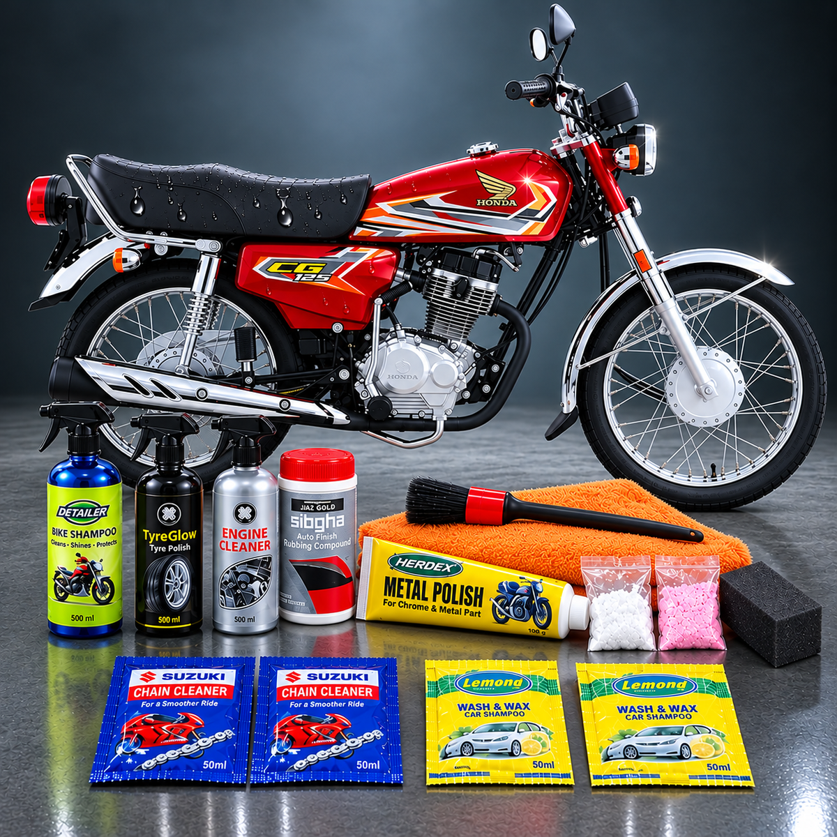 Complete Bike Cleaning & Care Kit