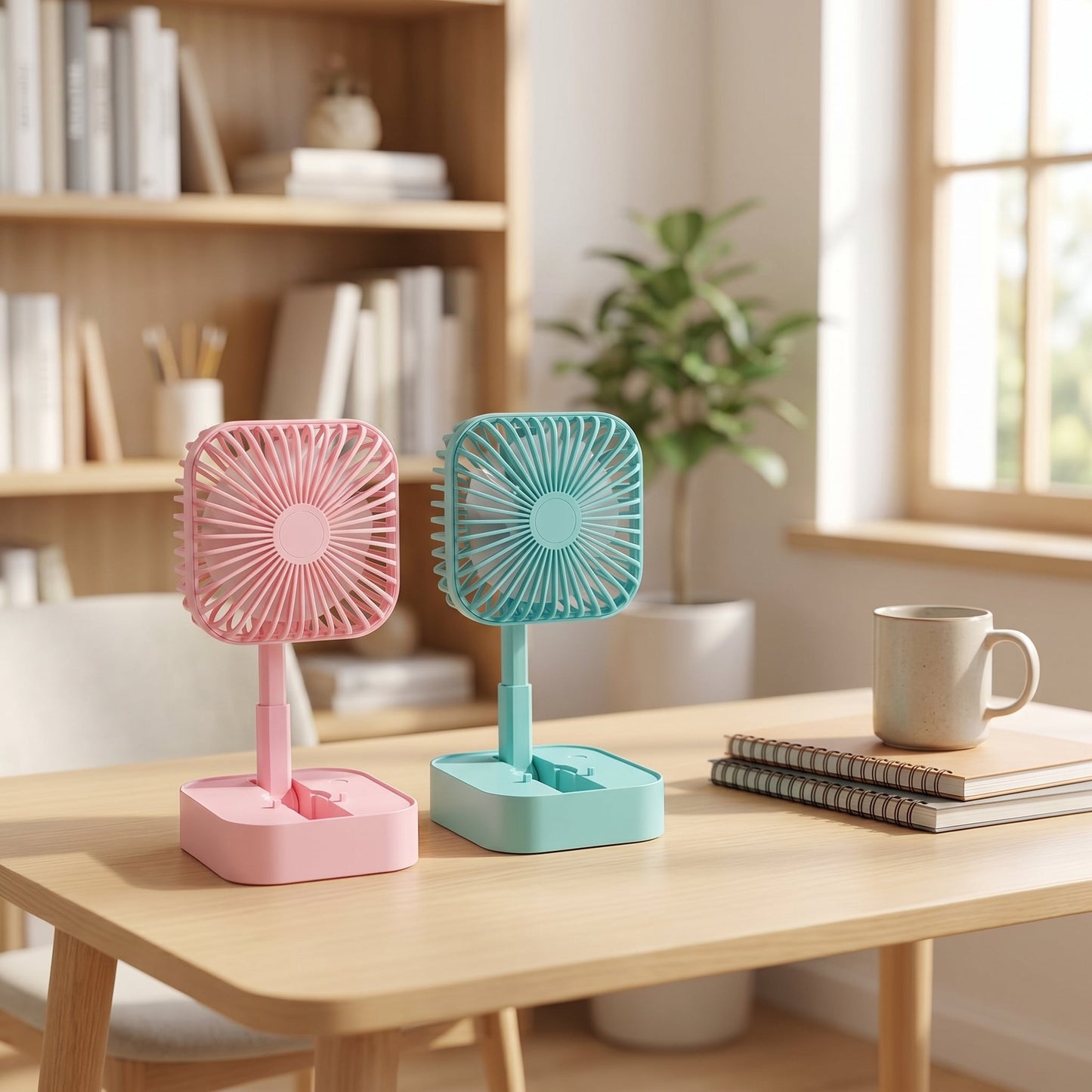 BEdaw Fan Usb Mini Fan Electric Portable collapsible Small Air Cooler