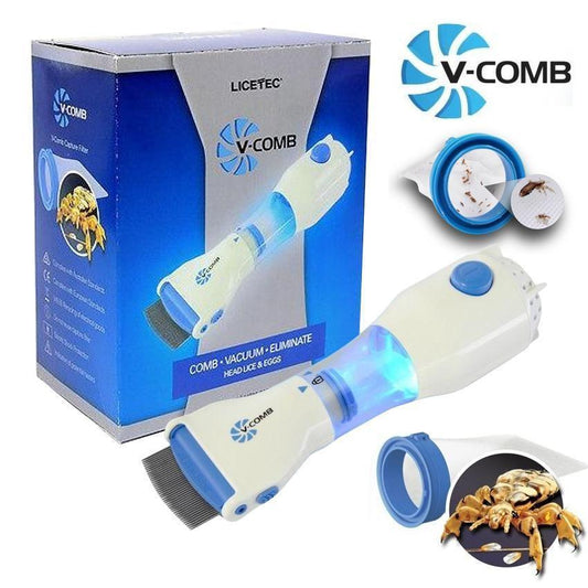 V Comb Anti-Lice Machine | Effective & Safe Electric Lice Removal Comb