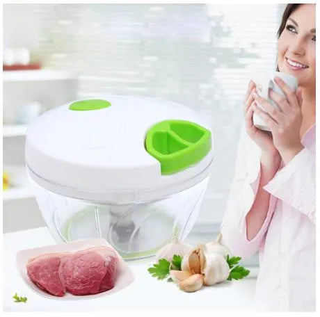 Speedy Turbo Cutter Mini Handy Manual Vegetable & Fruit Chopper