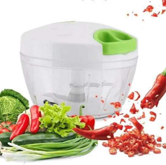Speedy Turbo Cutter Mini Handy Manual Vegetable & Fruit Chopper
