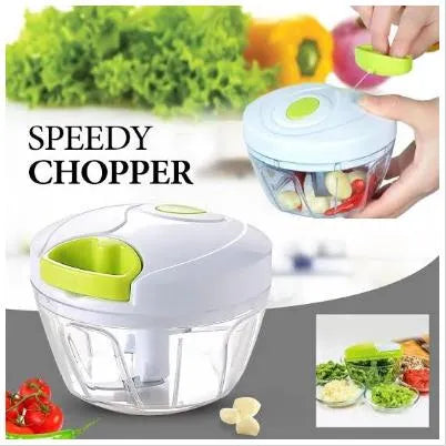 Speedy Turbo Cutter Mini Handy Manual Vegetable & Fruit Chopper