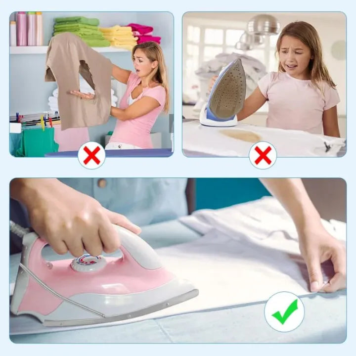 Teflon Iron Cover Protector for All Fabrics (Reusable)