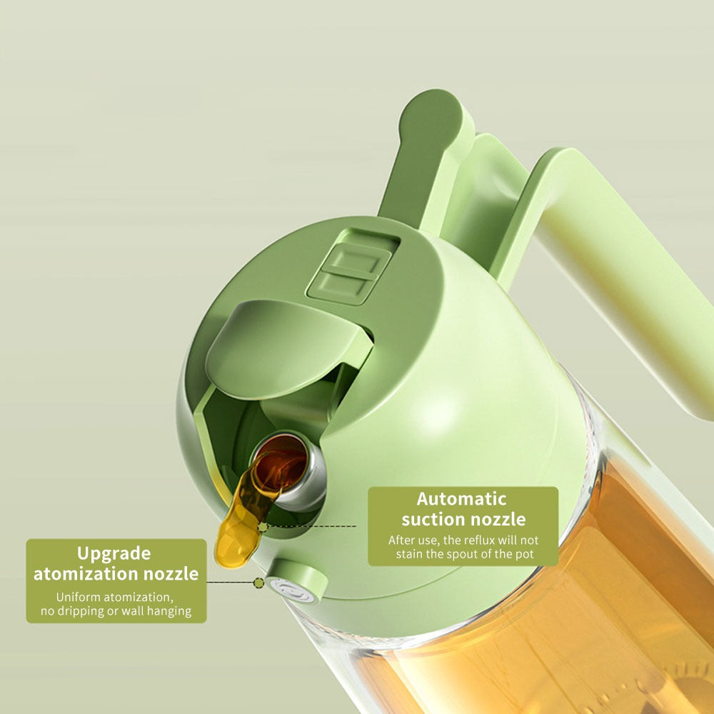 2-in-1 Oil Sprayer Bottle – Kitchen Tool for Cooking, Baking (400ML)