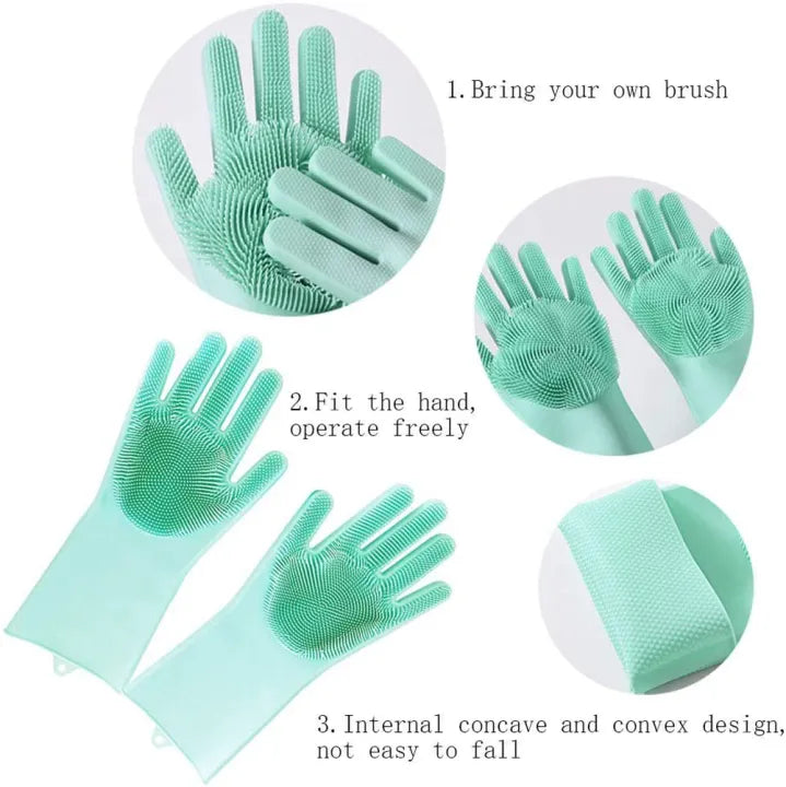 Magic Dish Washing Gloves