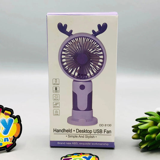 Rechargeable Deer Design Mini Cooling Fan