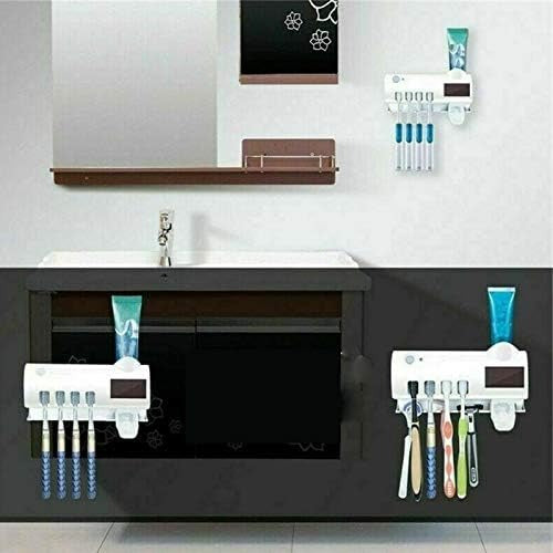 Multifunctional UV Toothbrush Sterilizer Holder, Electric Toothbrush Sanitizer