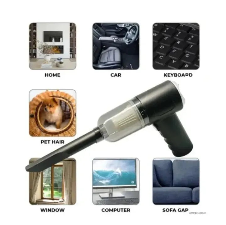 3 In 1 Portable Vacuum Cleaner - Wireless Handheld Vacuum Cleaner