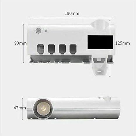 Multifunctional UV Toothbrush Sterilizer Holder, Electric Toothbrush Sanitizer