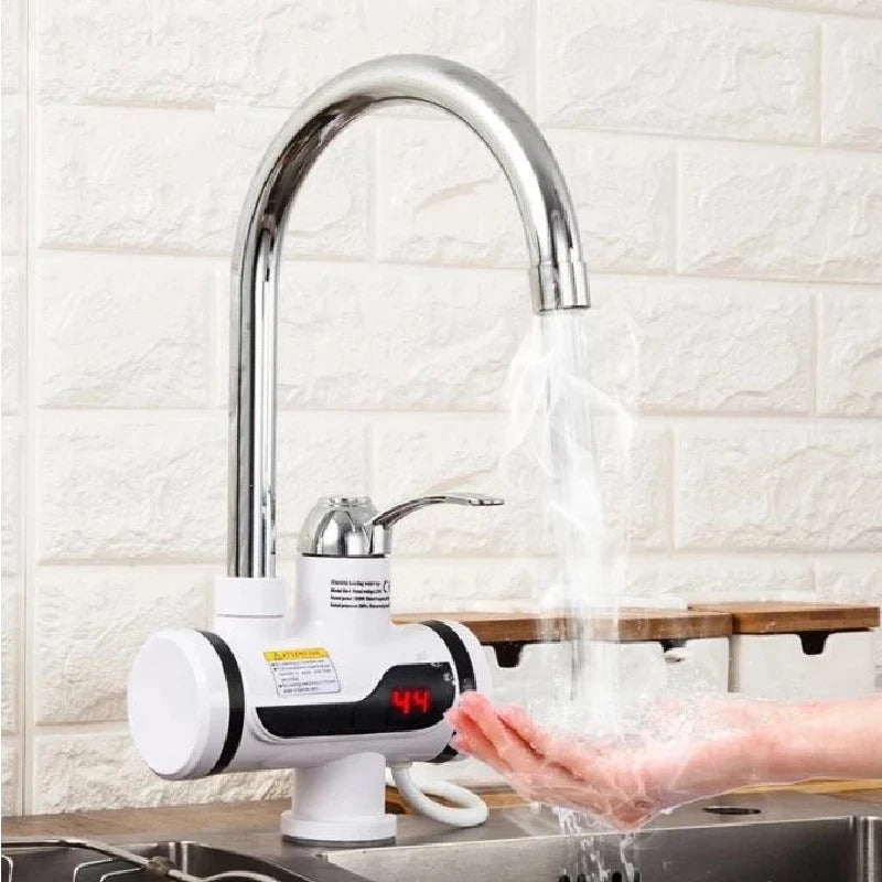 Instant Temperature Display Hot Water Heater Electric Faucet