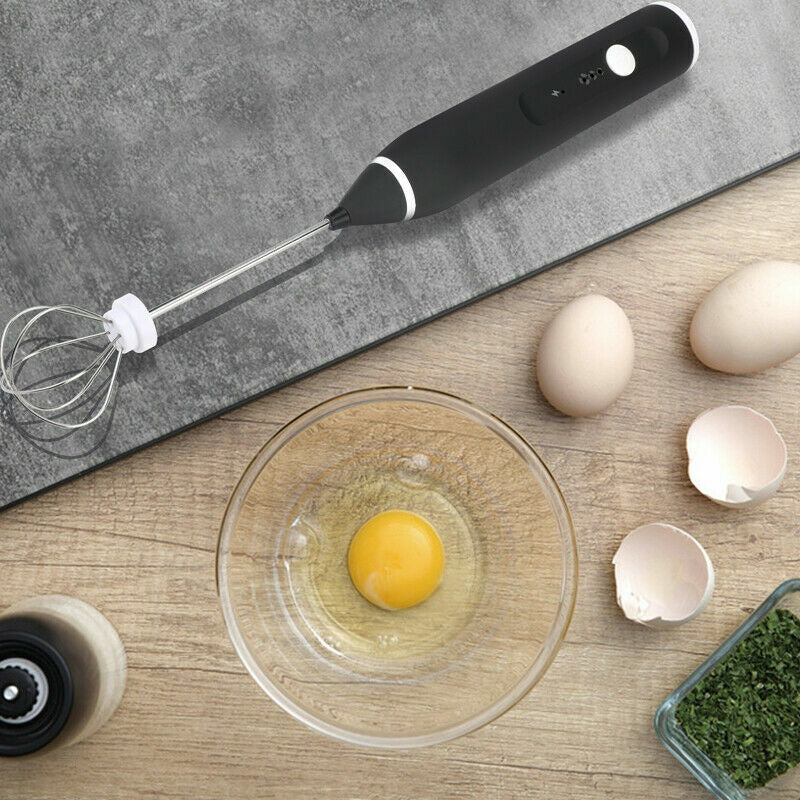 Coffee Beater USB Rechargeable Handheld Coffee Blender Milk Shaker Mixer Foamer Food Blender