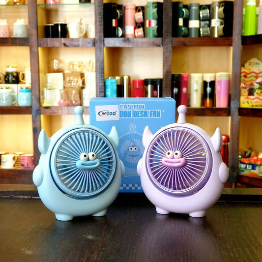 Mini Desk Fan – Cute Monster Mini Fan (Model FQ1550)