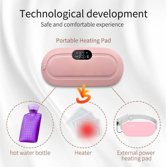 Portable Cordless Heating Pad for Menstrual Cramps Relief For Women