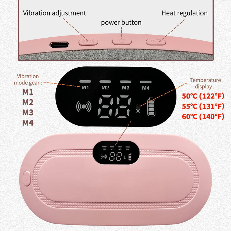 Portable Cordless Heating Pad for Menstrual Cramps Relief For Women