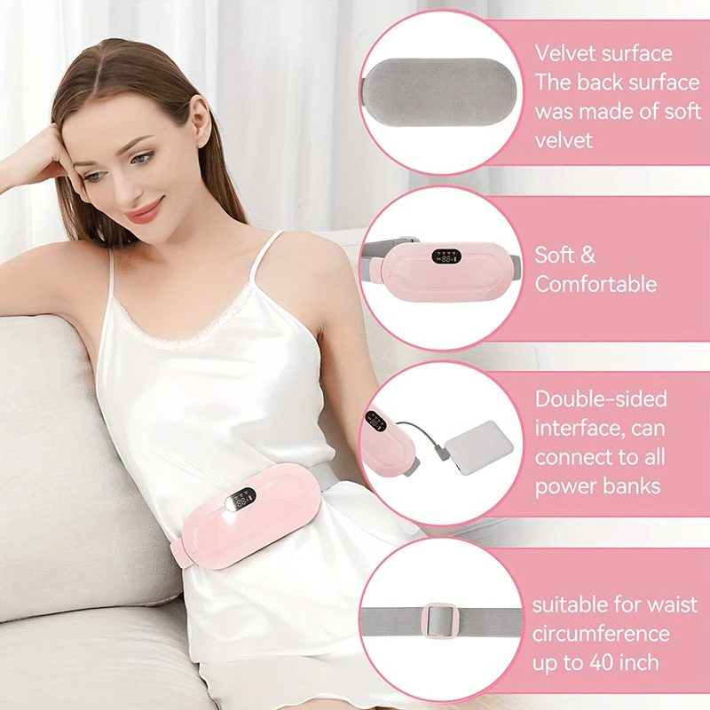 Portable Cordless Heating Pad for Menstrual Cramps Relief For Women