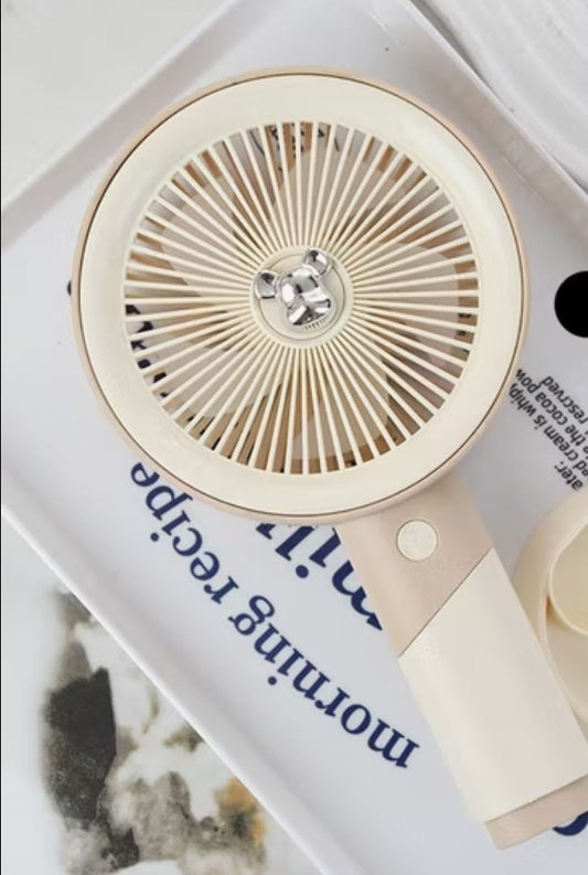 Mini Portable Hand Fans With Phone Holder